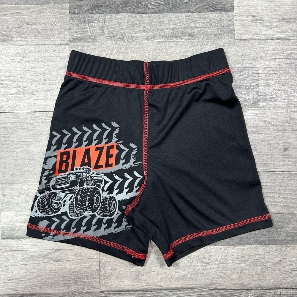 Jumping Beans Toddler Boys Black Blaze Active Shorts 3T